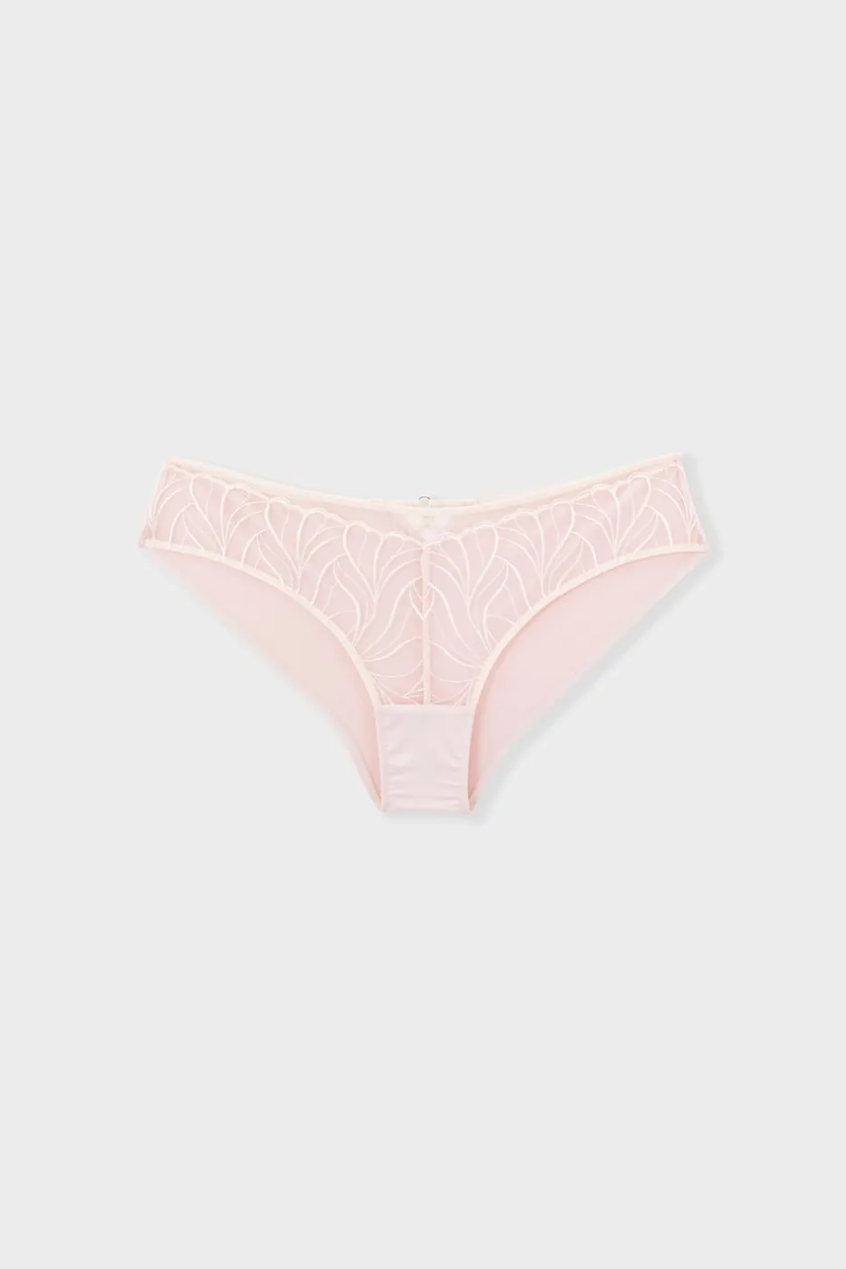 ETAM Brasileña|Novedades Braguitas|Braguitas de encaje ROSA EMPOLVADO
