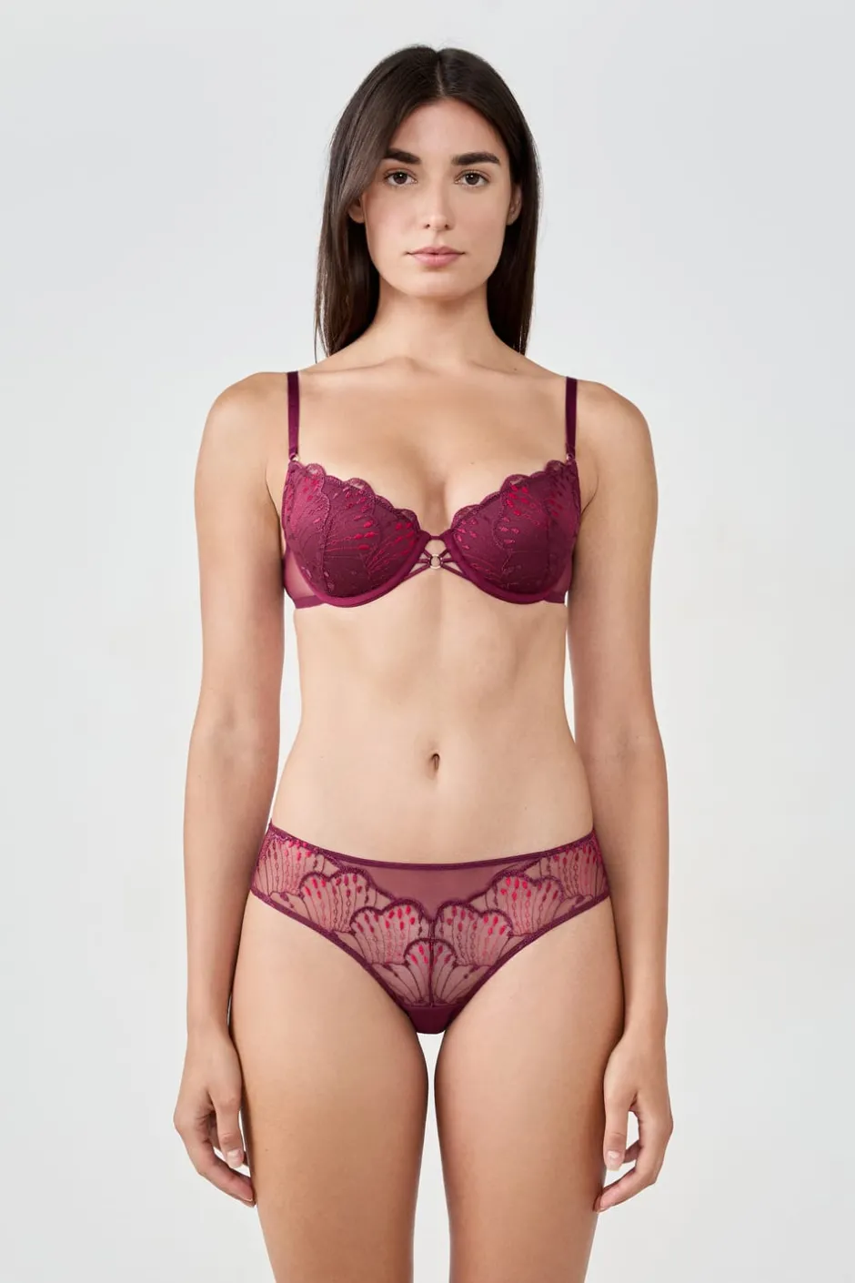 ETAM Culotte|Braguitas de encaje BURDEOS GRANATE