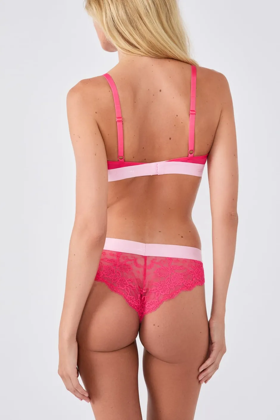 ETAM Braguitas Encaje|Braguitas de encaje x Lemonade Dolls FUSHIA