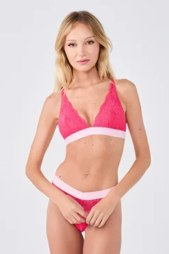 ETAM Braguitas Encaje|Braguitas de encaje x Lemonade Dolls FUSHIA