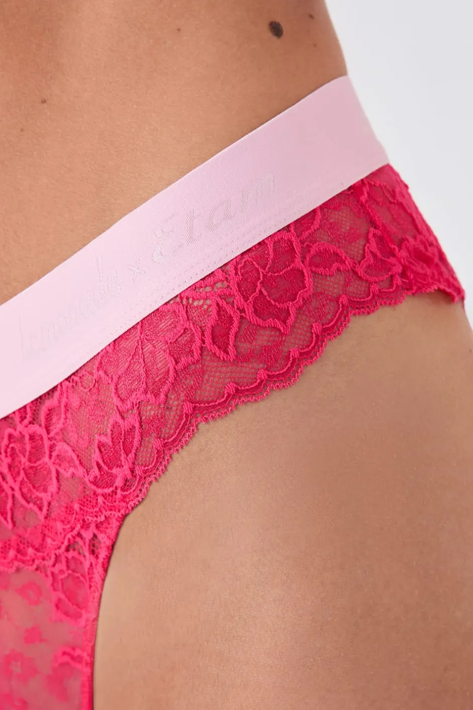 ETAM Braguitas Encaje|Braguitas de encaje x Lemonade Dolls FUSHIA