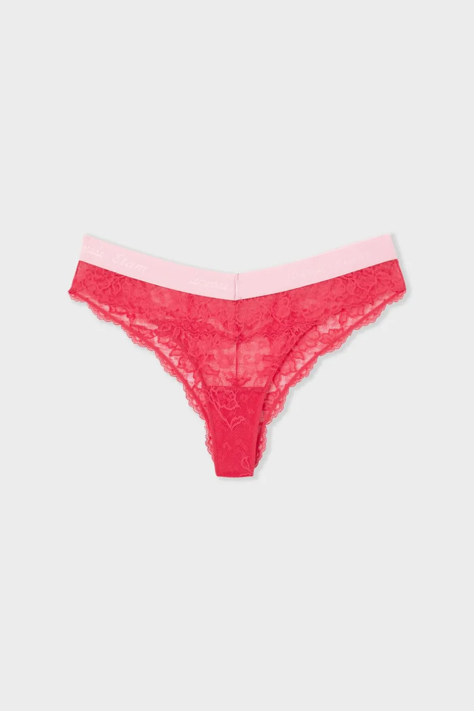 ETAM Braguitas Encaje|Braguitas de encaje x Lemonade Dolls FUSHIA