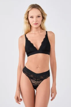 ETAM Novedades Braguitas|3X2 En Braguitas|Braguitas de encaje x Lemonade Dolls NOIR