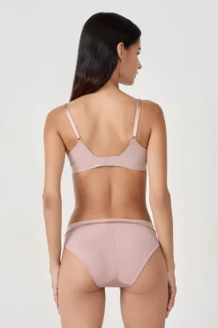 ETAM Braguitas Novias|Braguitas Invisibles|Braguitas de microfibra satinada TOPO