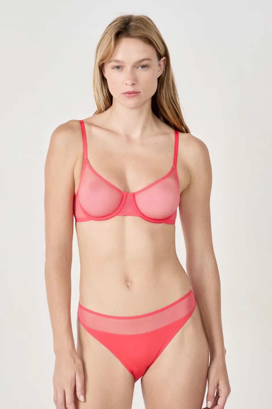ETAM Braguitas Invisibles|Braguita|Braguitas de tul CORAL