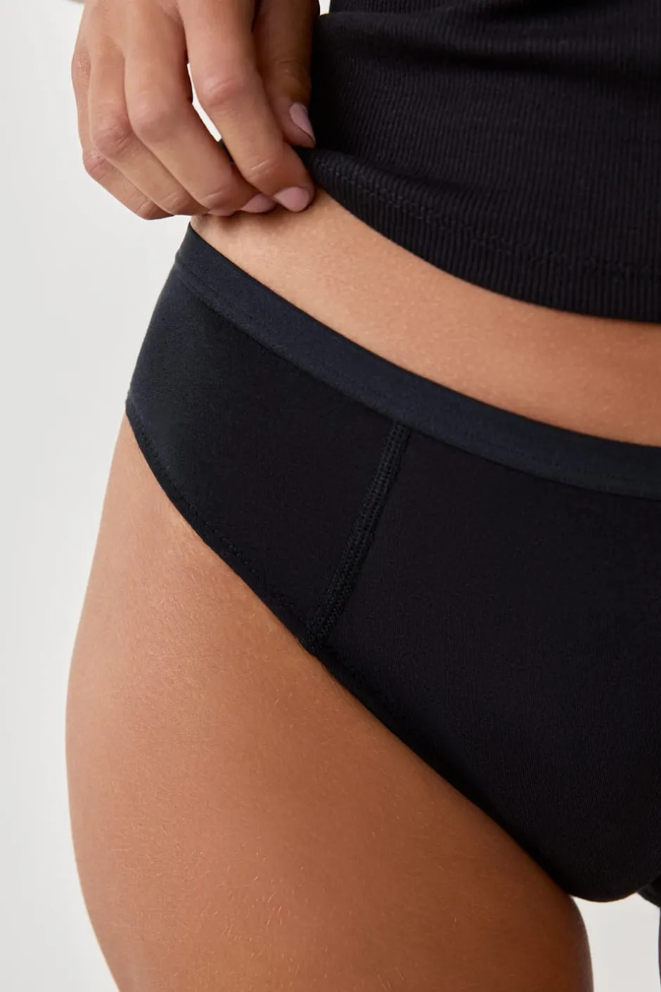 ETAM Braguita|Packs De Braguitas|Braguitas menstruales - Flujo abundante NEGRO