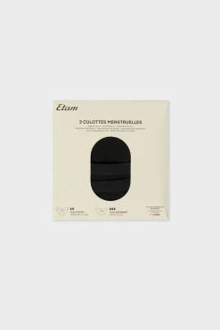 ETAM Braguita|Packs De Braguitas|Braguitas menstruales - Flujo abundante NEGRO