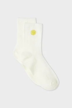 ETAM Calcetines|Medias Y Calcetines|Calcetines acanalados con algodón y estampado de sol crudo