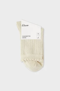 ETAM Calcetines|Medias Y Calcetines|Calcetines brillantes con algodón PERLA