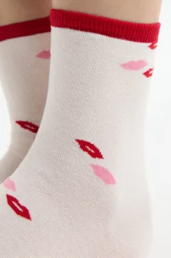 ETAM Calcetines|Medias Y Calcetines|Calcetines con algodón ROSA EMPOLVADO