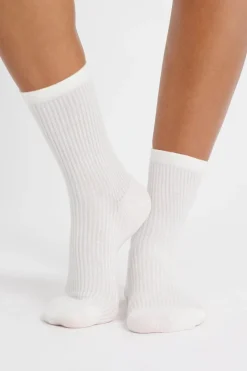 ETAM Calcetines|Medias Y Calcetines|Calcetines con efecto acanalado CRUDO