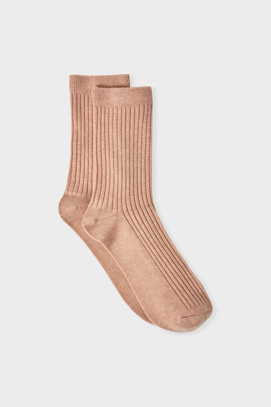 ETAM Calcetines|Medias Y Calcetines|Calcetines con efecto acanalado BEIGE