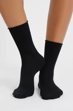 ETAM Calcetines|Medias Y Calcetines|Calcetines de media caña NEGRO