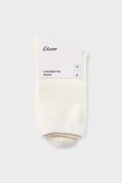 ETAM Calcetines|Medias Y Calcetines|Calcetines de punto fino CRUDO