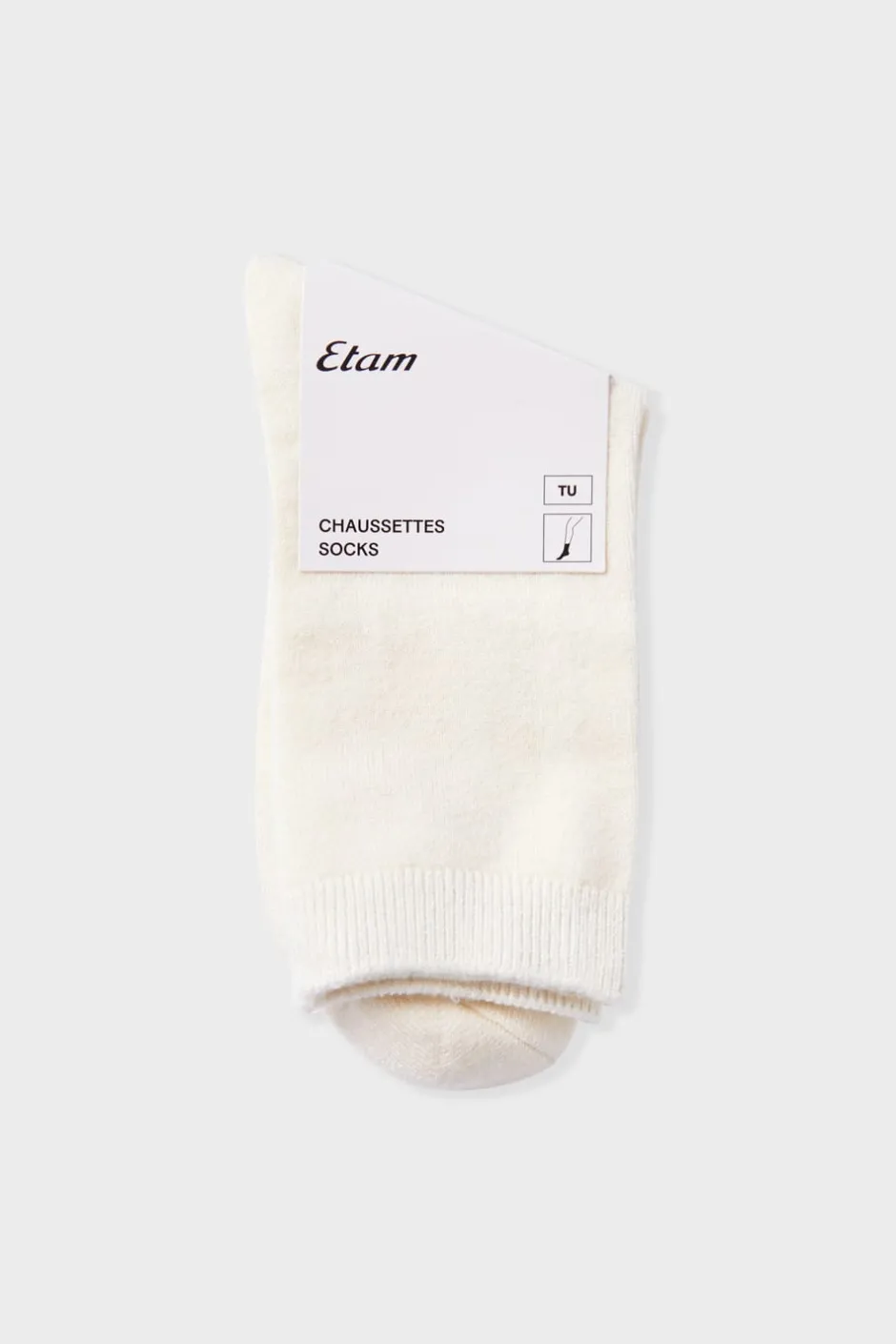 ETAM Calcetines|Medias Y Calcetines|Calcetines de punto fino CRUDO