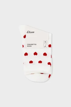 ETAM Calcetines|Medias Y Calcetines|Calcetines de punto fino CRUDO