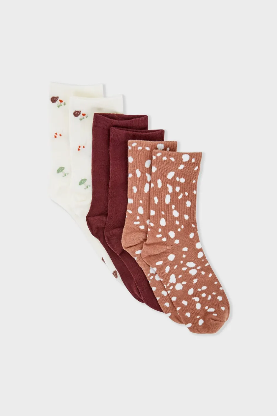 ETAM Accesorios|Calcetines de punto fino CRUDO
