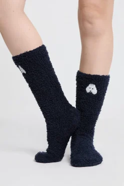 ETAM Accesorios|Calcetines de tejido ultrasuave MARINO