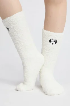 ETAM Accesorios|Calcetines de tejido ultrasuave CRUDO