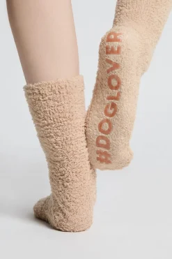 ETAM Accesorios|Calcetines de tejido ultrasuave BEIGE