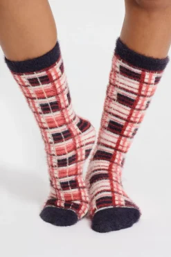 ETAM Accesorios|Calcetines estampados de tejido ultrasuave MULTICOLOR