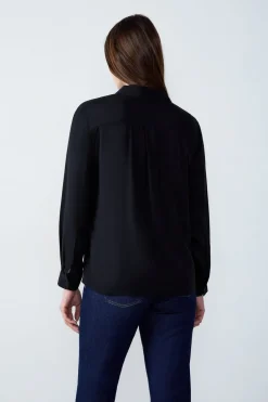 ETAM Camisas Clásicas|Camisas|Camisa de manga larga NEGRO