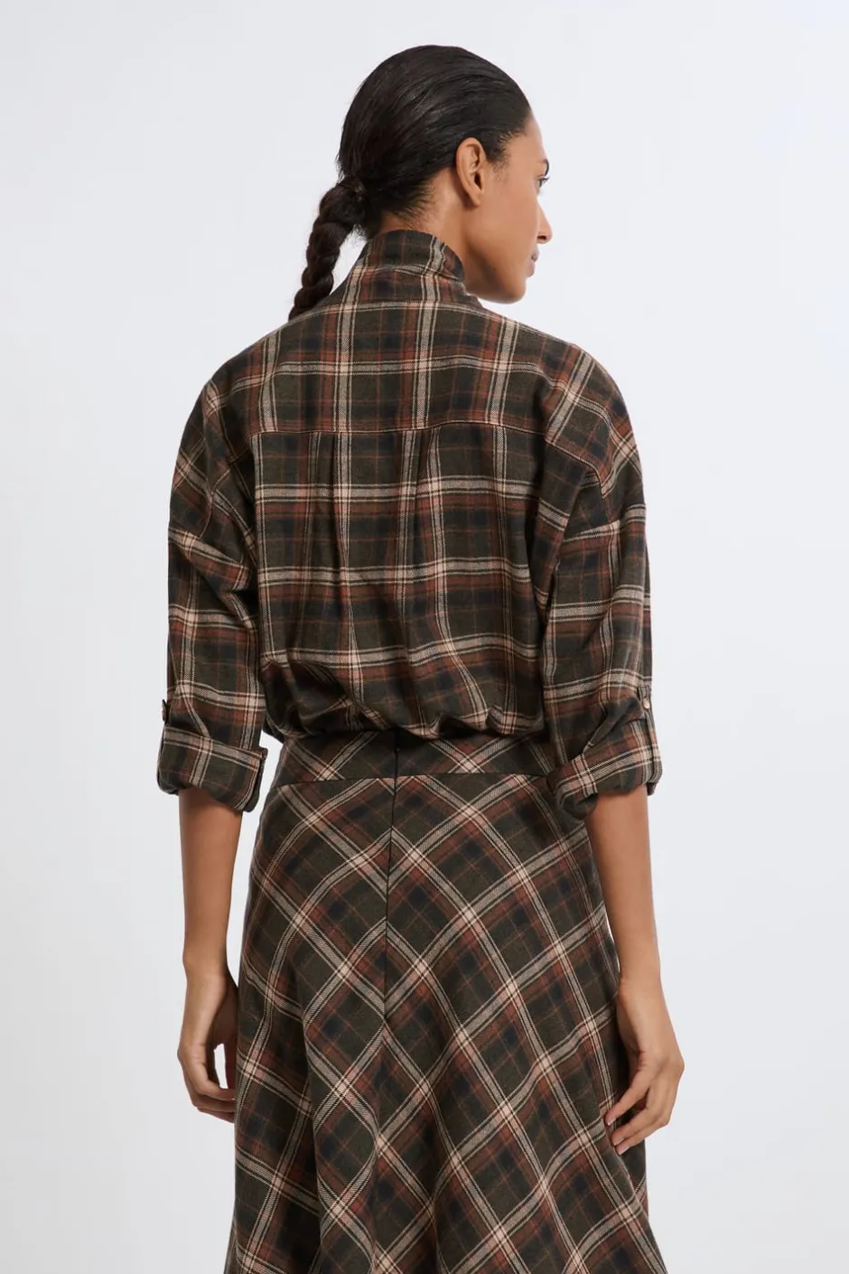 ETAM Camisas Fluidas|Camisas Chic|Camisa estampada de algodón HENNA