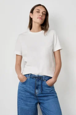 ETAM Cuello Redondo|Manga Corta|Camiseta de manga corta CRUDO