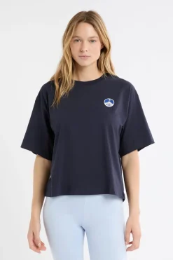 ETAM Los Pijamas Más Responsables|Partes De Arriba De Pijama|Camiseta de pijama de algodón con estampado marino
