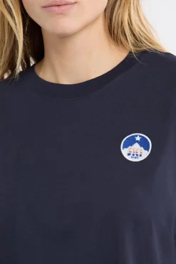 ETAM Los Pijamas Más Responsables|Partes De Arriba De Pijama|Camiseta de pijama de algodón con estampado marino