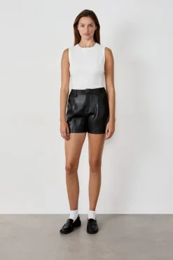 ETAM Cuello Redondo|Camiseta sin mangas BLANCO