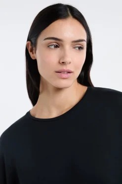 ETAM Los Pijamas Más Responsables|Pijamas Esenciales|Camisón de modal NEGRO