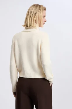 ETAM Cuello Redondo|Jerséis|Chaleco con lazada CRUDO