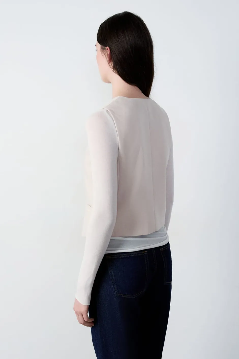 ETAM Chaquetas Sin Mangas|Básicos|Chaleco de traje LINO