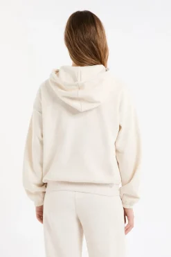 ETAM Homewear|Ponchos, Sudaderas Y Chaquetas|Chaqueta con capucha y algodón BEIGE