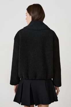 ETAM Chaquetas|Abrigos Cortos|Chaqueta con cremallera NEGRO