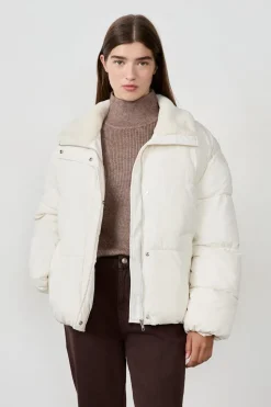 ETAM Abrigos Cortos|Plumíferos|Chaqueta corta BEIGE