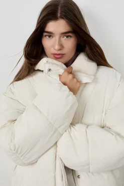 ETAM Abrigos Cortos|Plumíferos|Chaqueta corta BEIGE