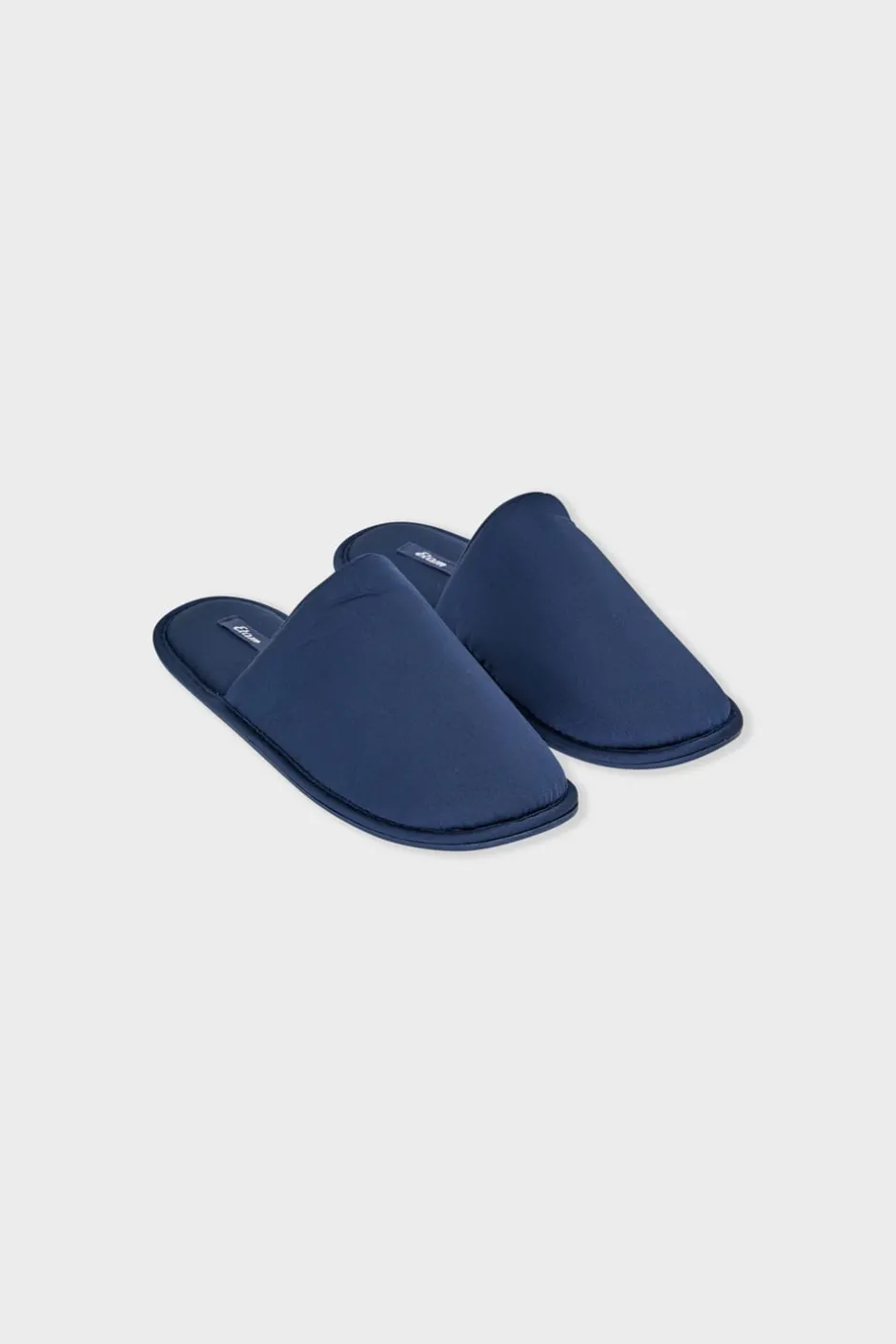 ETAM Zapatillas|Chaussons mules satinés MARINE