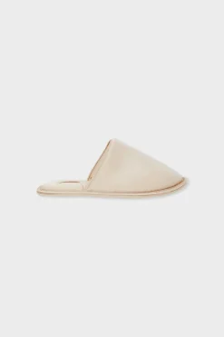 ETAM Zapatillas|Chaussons mules satinés OR