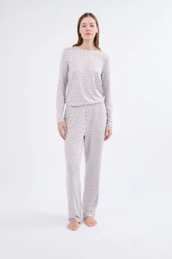 ETAM Pijamas Calentitos|Pijamas 2 Y 3 Piezas|Conjunto de pijama de 3 piezas GRIS