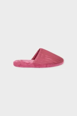 ETAM Zapatillas|Conjunto de zapatillas destalonadas y antifaz PETUNIA