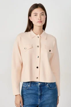 ETAM Básicos|Chaquetas|Cárdigan con botones dorados BEIGE
