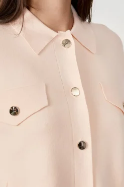 ETAM Básicos|Chaquetas|Cárdigan con botones dorados BEIGE