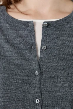 ETAM Básicos|Chaquetas|Cárdigan de lana GRIS