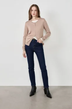 ETAM Básicos|Chaquetas|Cárdigan de lana TOPO