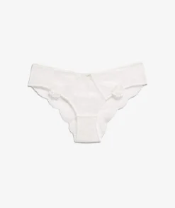 ETAM Culotte|Braguitas Encaje|Culote de encaje floral CRUDO