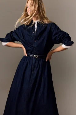 ETAM Faldas Largas|Faldas|Falda larga vaquera azul denim