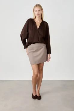 ETAM Faltas Cortas|Faldas|Falda recta BEIGE
