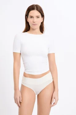 ETAM Brasileña|Hipster en microfibre ECRU